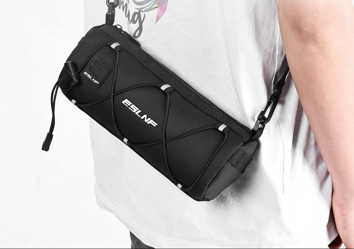compact waterproof cylindrical bike handlebar storage bag Bowlift