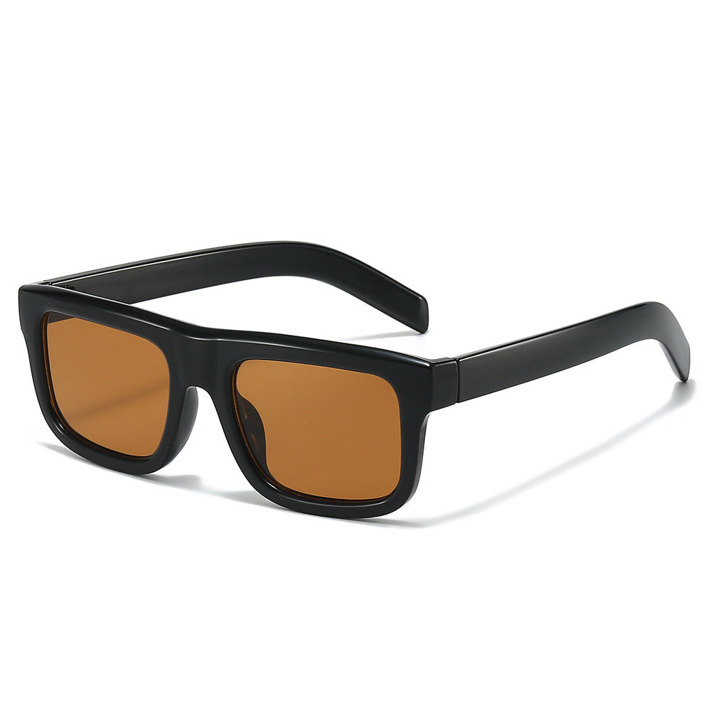Contemporary Wide-Brim Sunglasses Bowlift