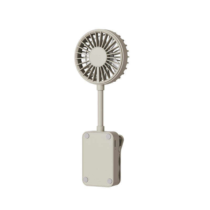 Unisex Portable Rechargeable Clip-On Fan Bowlift