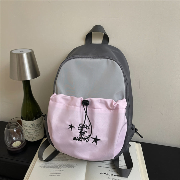 Modern Drawstring Closure Backpack