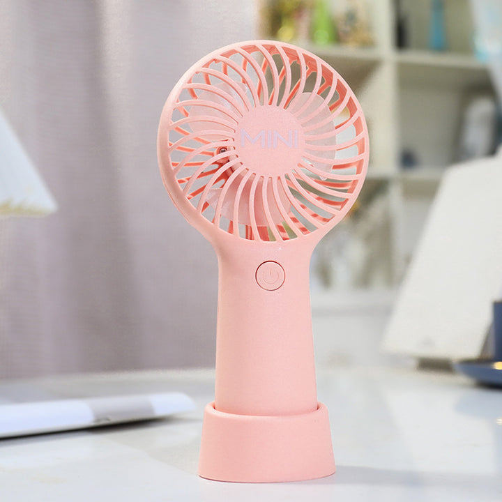 Women Portable Mini Handheld Fan with Ergonomic Design Bowlift