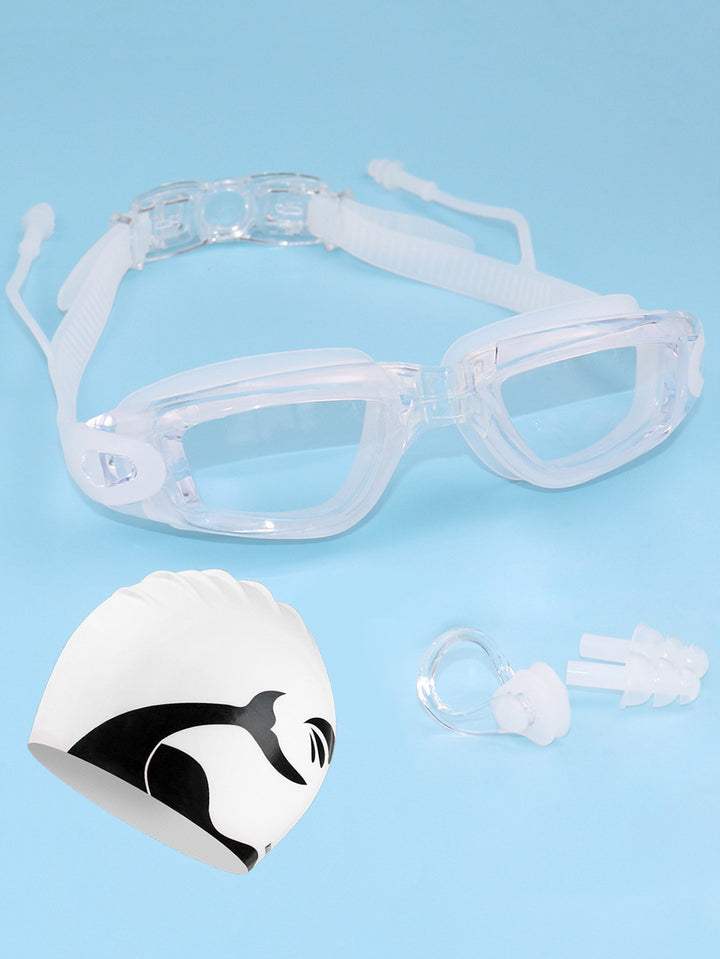 Professional swimming goggles with individually adjustable headband Bowlift