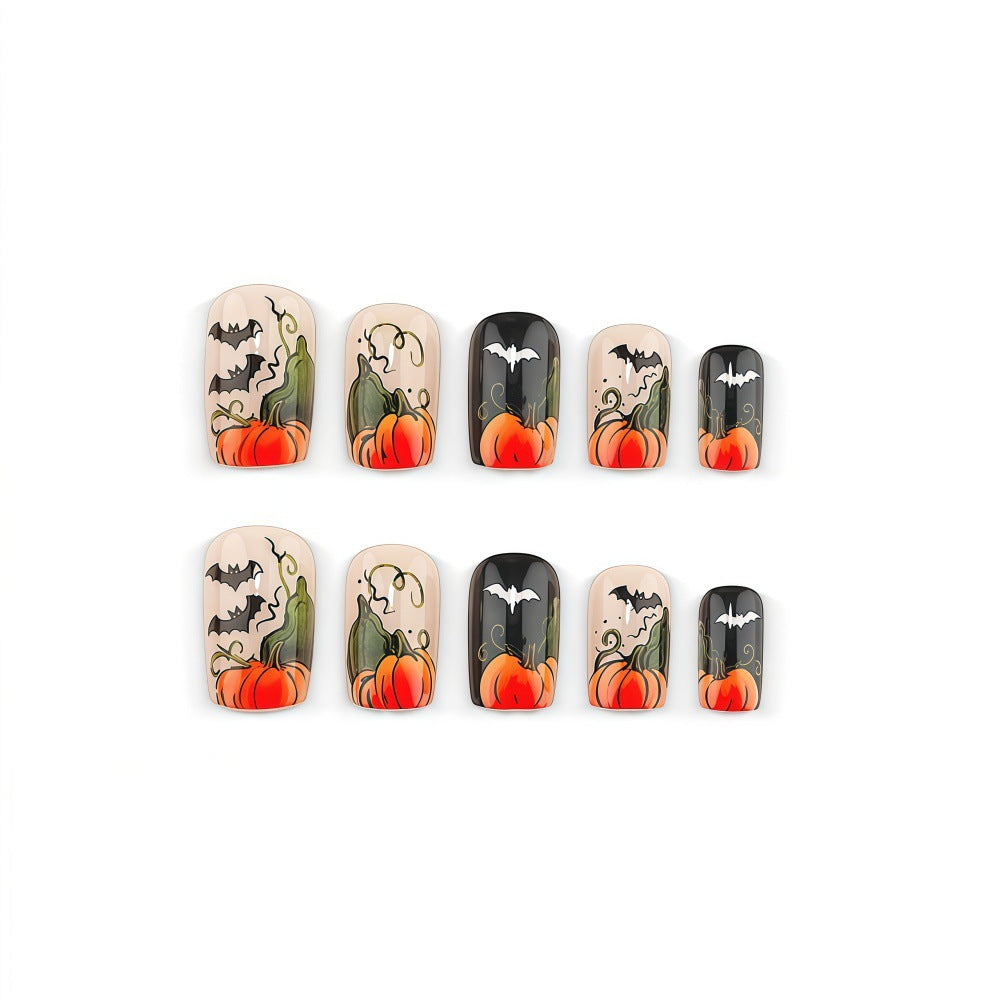 Artistic Halloween Nail Sets Bowlift