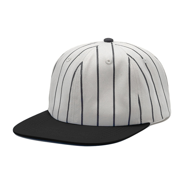 Women's fashionable cap with striped pattern Bowlift