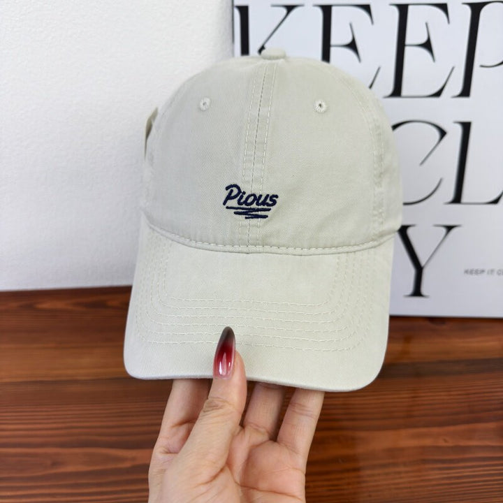 Men's Classic Distressed Adjustable Cap Bowlift