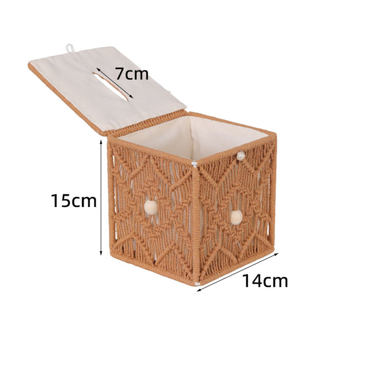 Macrame Storage Box Bowlift