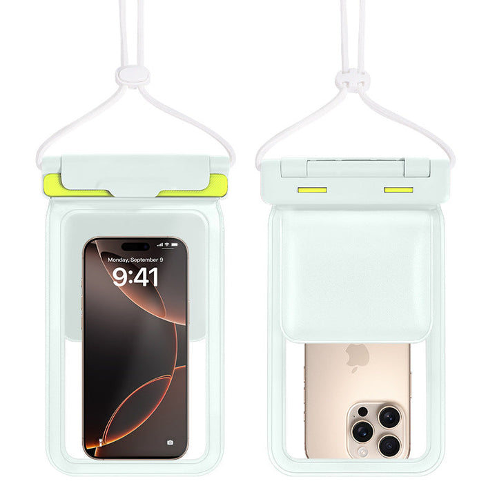 Water-repellent smartphone case with neck strap | Bowlift