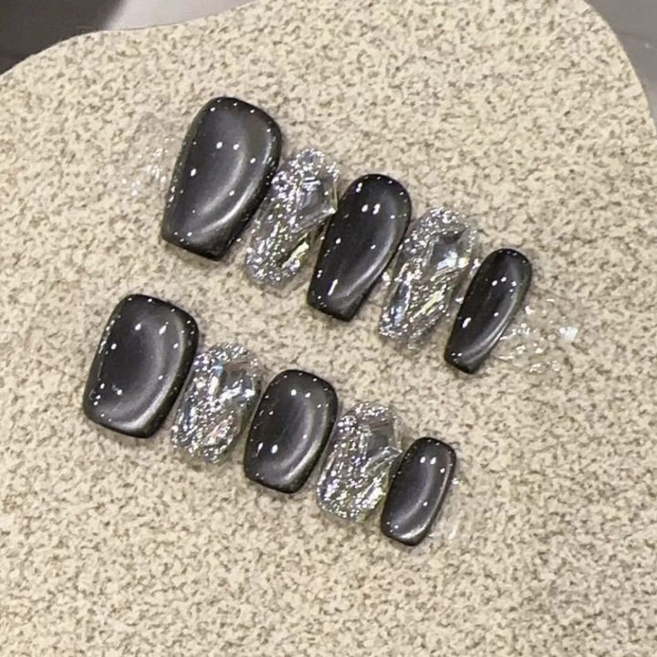 Premium Artistic Press-On Nail Set Bowlift