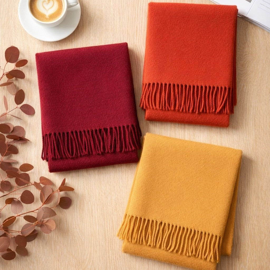 Ladies Elegant Scarf made of soft Cashmere Bowlift