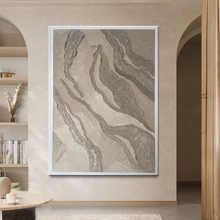 Textured Modern Abstract Canvas Artwork