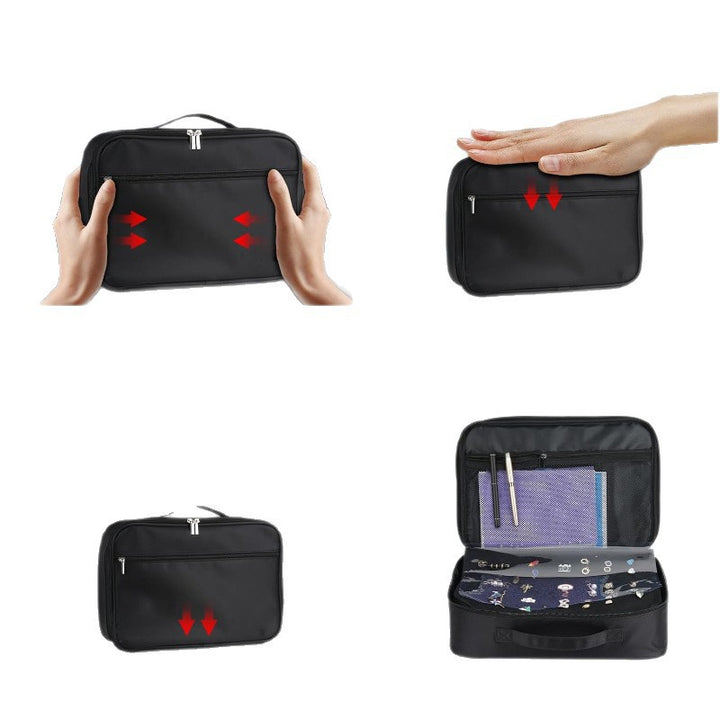 Organizer bag for pins and badges Bowlift