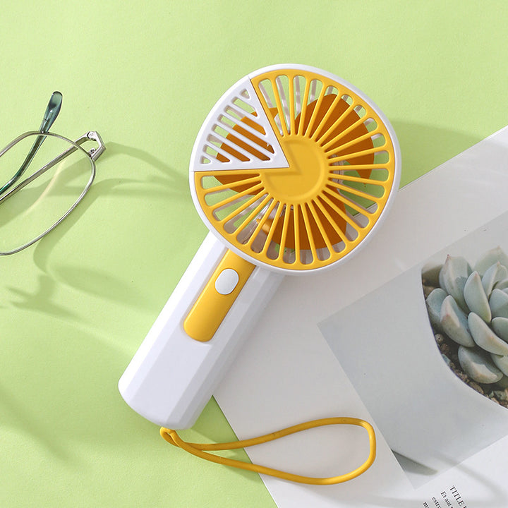 Unisex Portable Handheld Fan with Ergonomic Design Bowlift