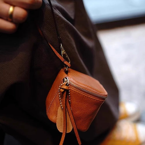 Compact Zippered Cosmetic Pouch Bowlift