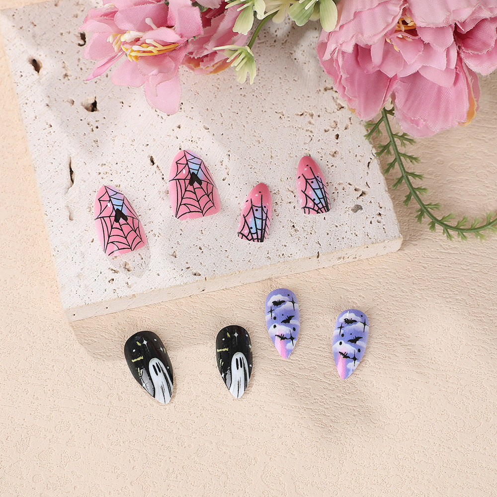 Creative Halloween Nail Art Design Bowlift