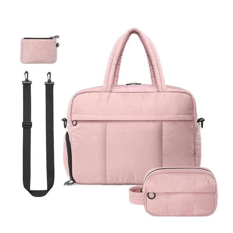 Multifunctional Travel Bag with Separate Shoe Compartment Bowlift