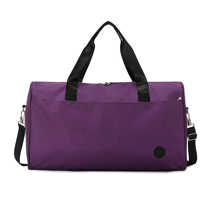 Sporty travel bag with sturdy carrying handles and removable shoulder strap Bowlift