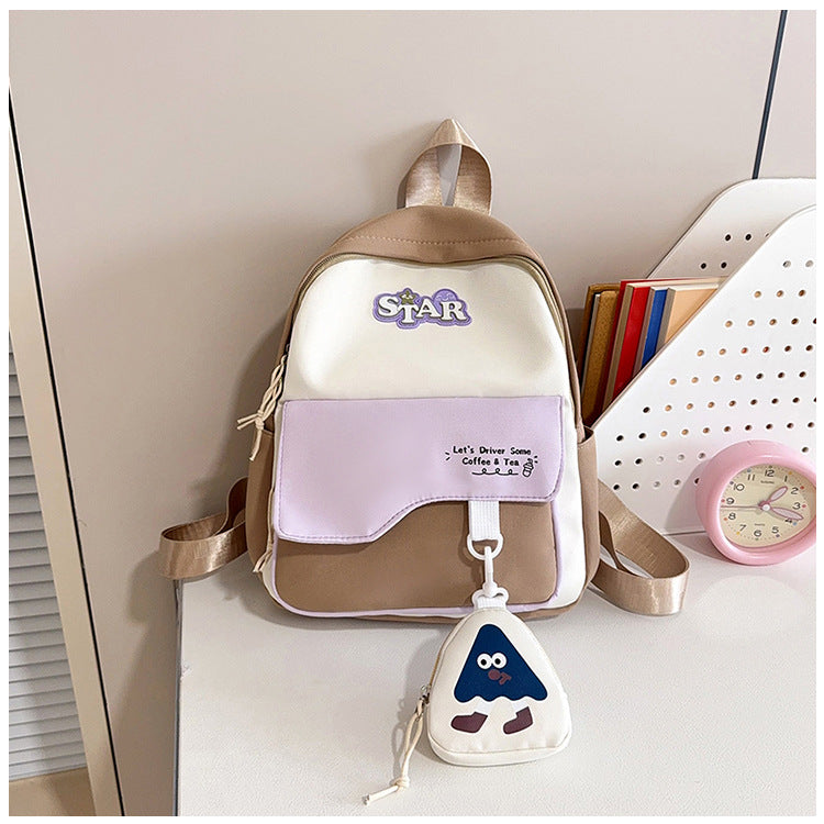 Playful Graphic Mini Backpack
