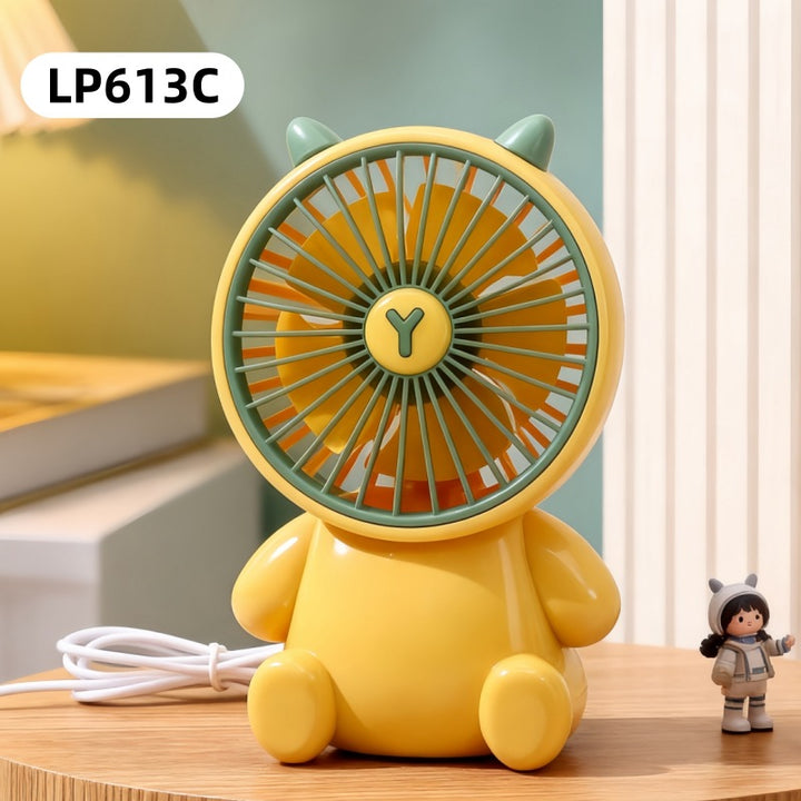 Women's portable mini fan with animal design Bowlift