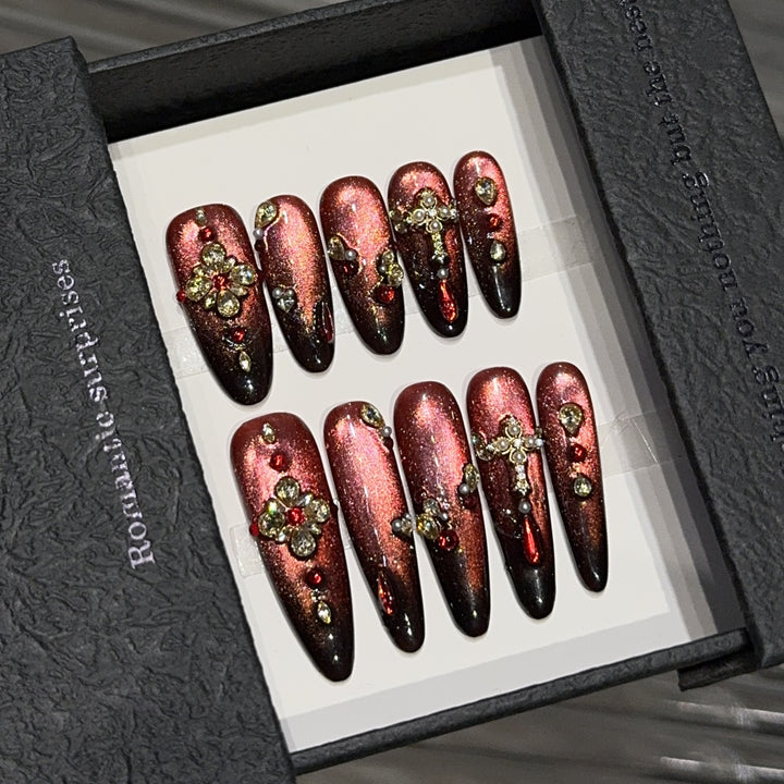 Glamorous and Artistic Nail Tips Bowlift