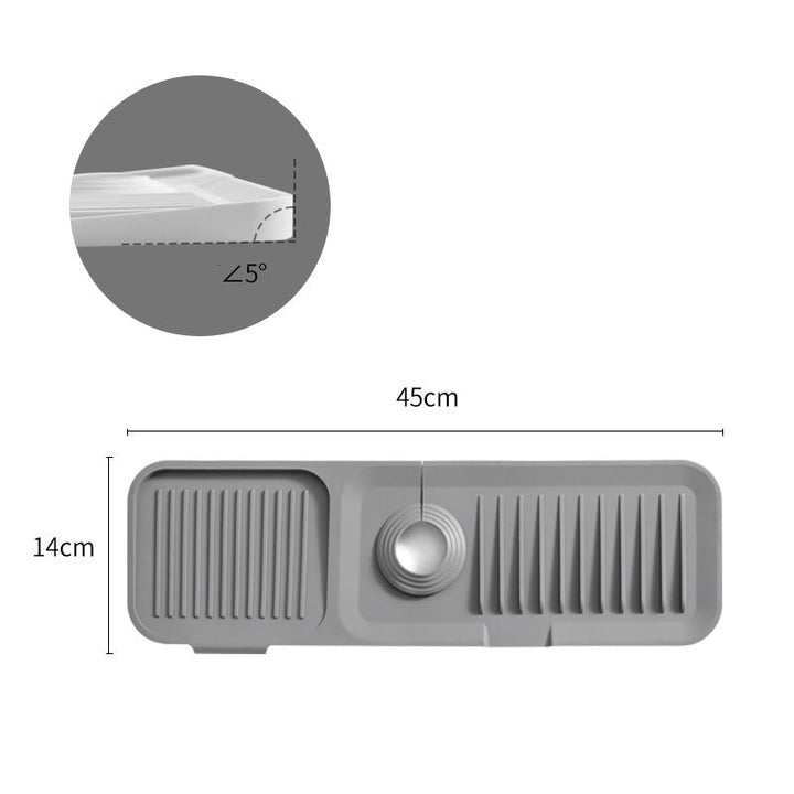 BowLift | Silicone Splash Guard Drain Mat