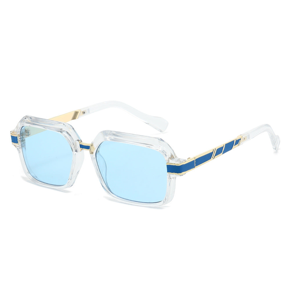High-Style Geometric Square Frame Sunglasses Bowlift