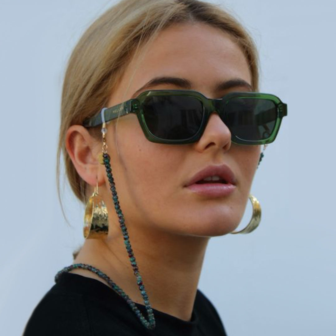 Handcrafted Beaded Glasses Chain Bowlift