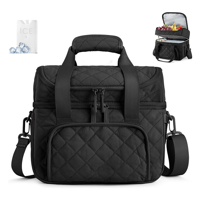 Elegant cooler bag with practical drink holder Bowlift