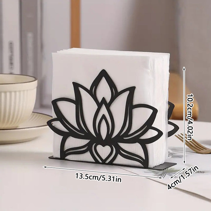 Elegant napkin holder made of metal Bowlift