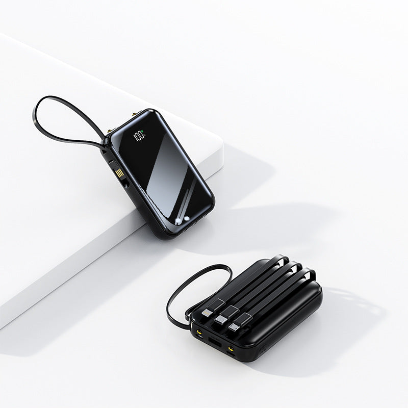 Portable power bank with integrated charging station Bowlift