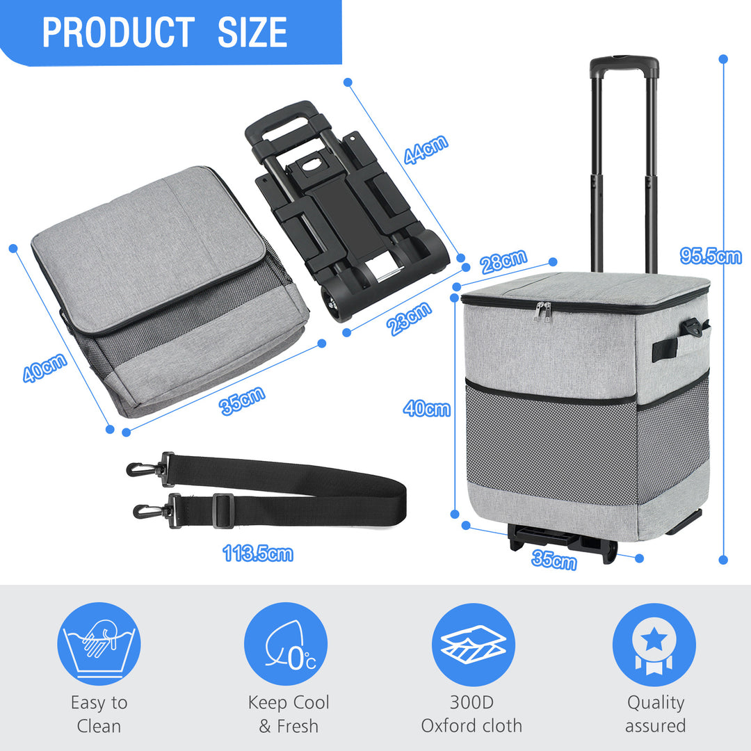 Insulated Rolling Cooler Bowlift