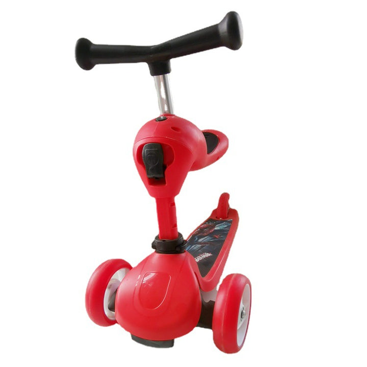 Innovative Lean-to-Steer Kick Scooter Bowlift