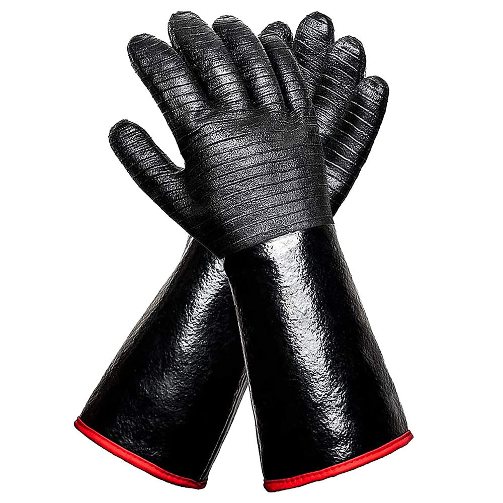 High-Heat Resistant BBQ and Grill Gloves with Textured Non-Slip Grip Bowlift