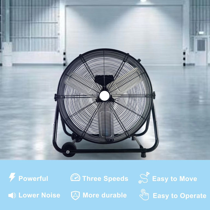 Commercial Grade High-Output Cooling Fan Bowlift