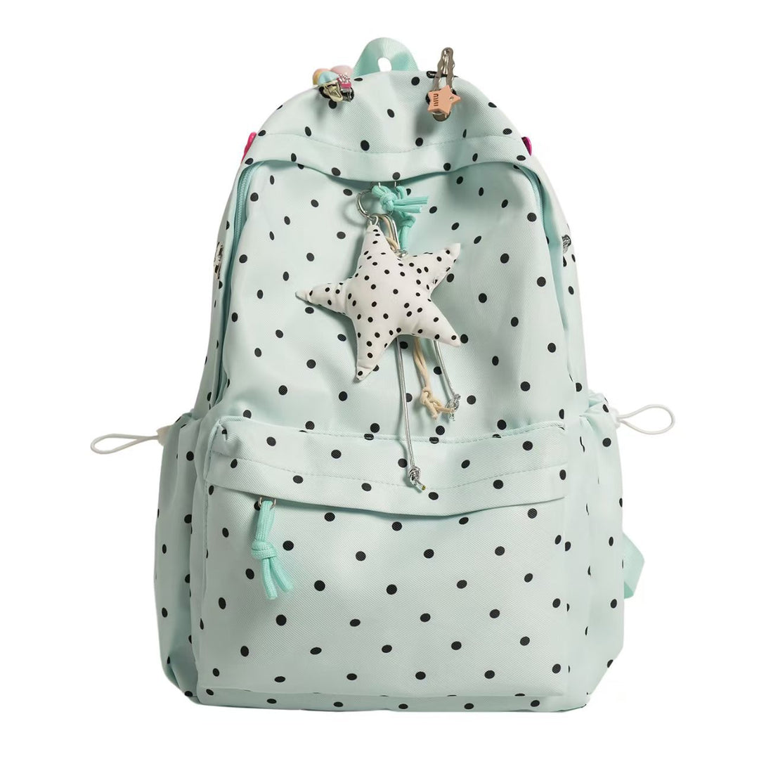 Playful Polka Dot Backpack Bowlift