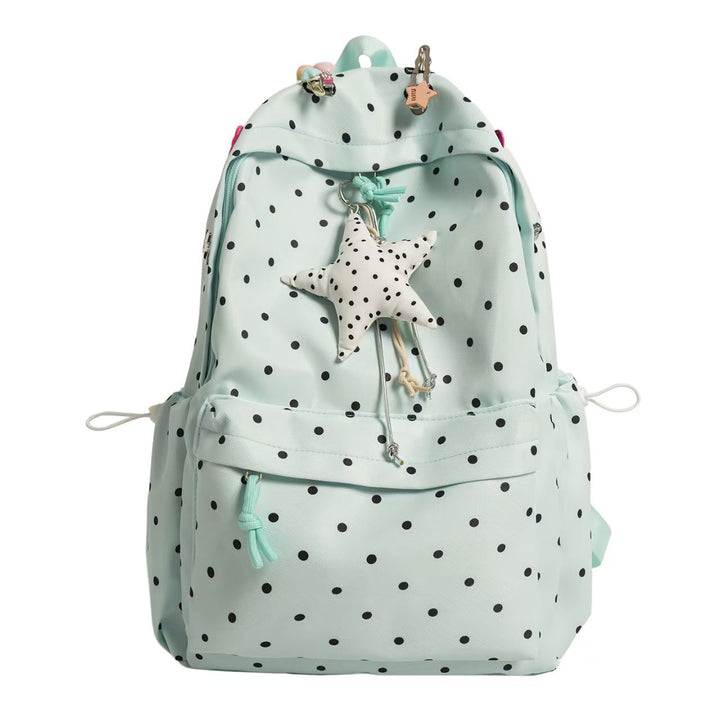 Playful Polka Dot Backpack Bowlift
