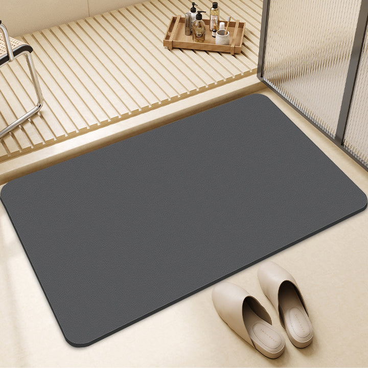 Soft Textured Bathroom Mat Bowlift