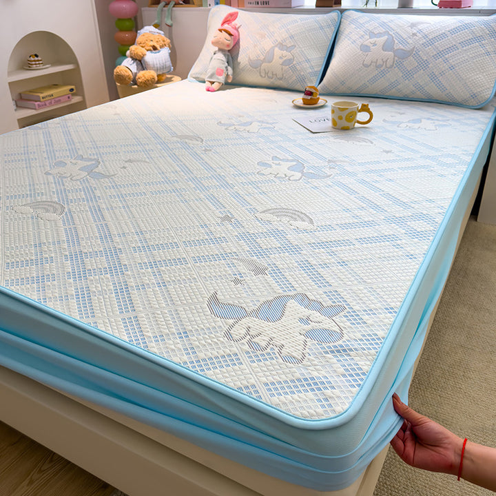 Playful Rainbow Mattress Protector
