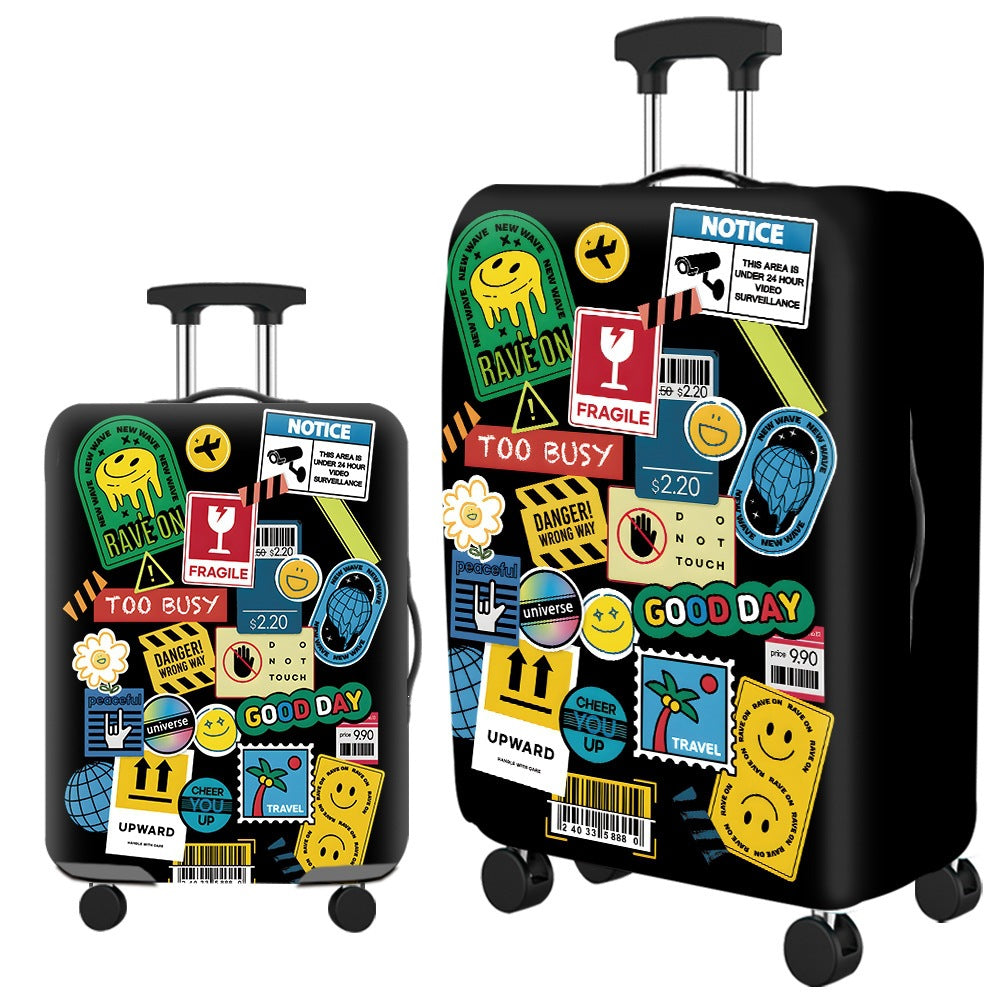 Fun Puzzle Design Wheeled Luggage Bowlift