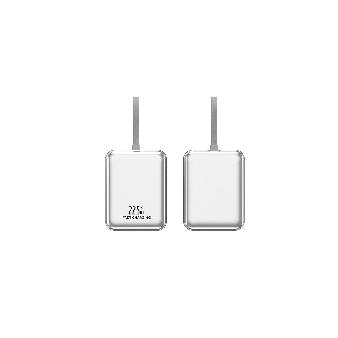 High-performance power bank with integrated fast charging function and digital charge display Bowlift