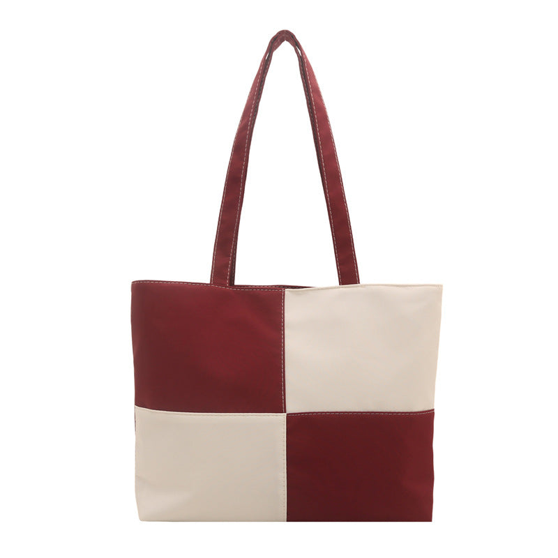 WoSpacious Geometric Design Tote Bag Bowlift