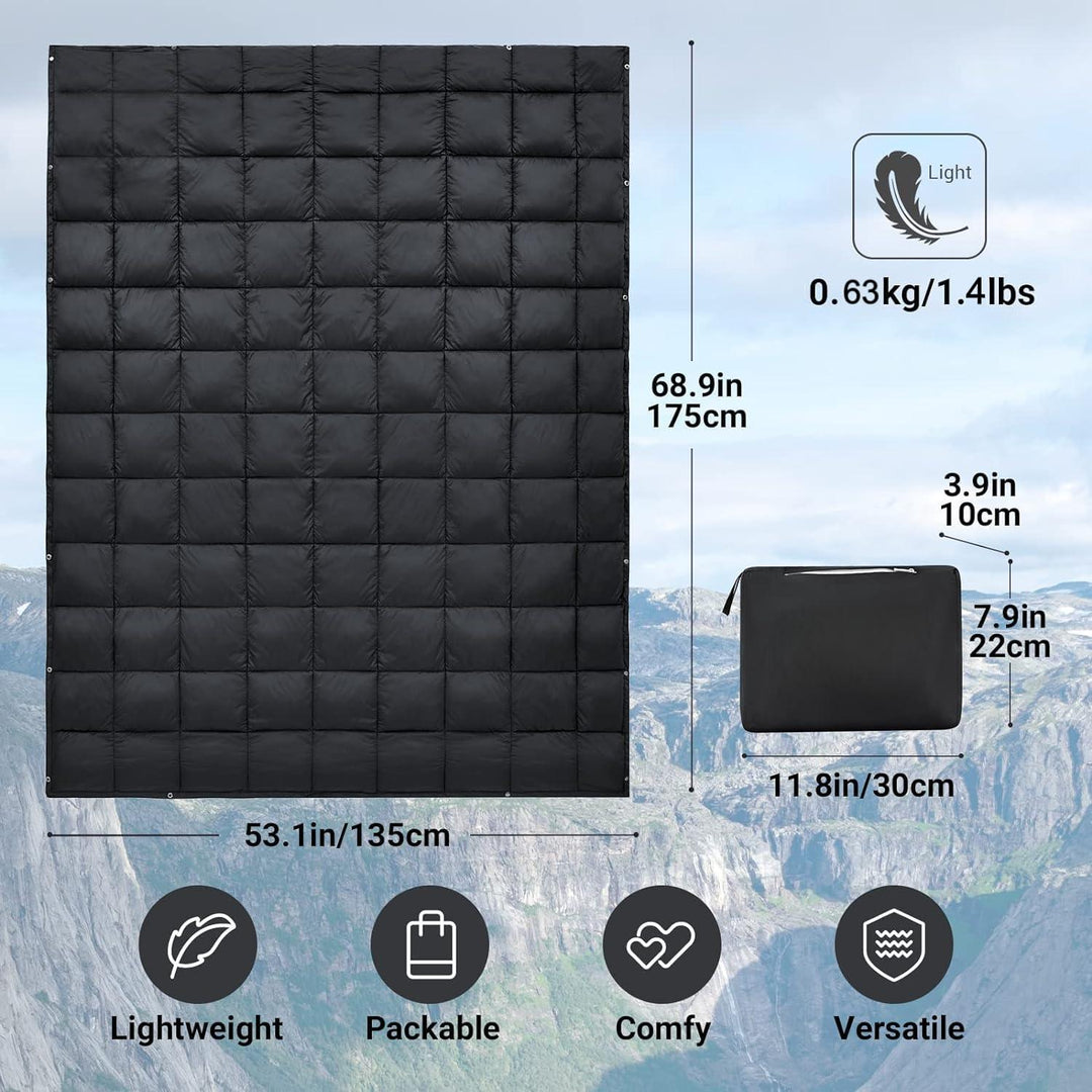 Women's winter blanket with eco-friendly filling Bowlift