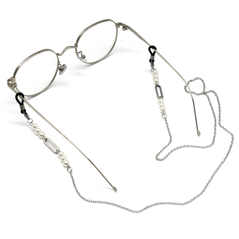 Elegant Pearl-Linked Eyewear Chain Bowlift 1786692206