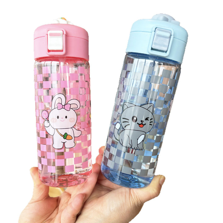Women's funny drinking bottle with sealed lid Bowlift