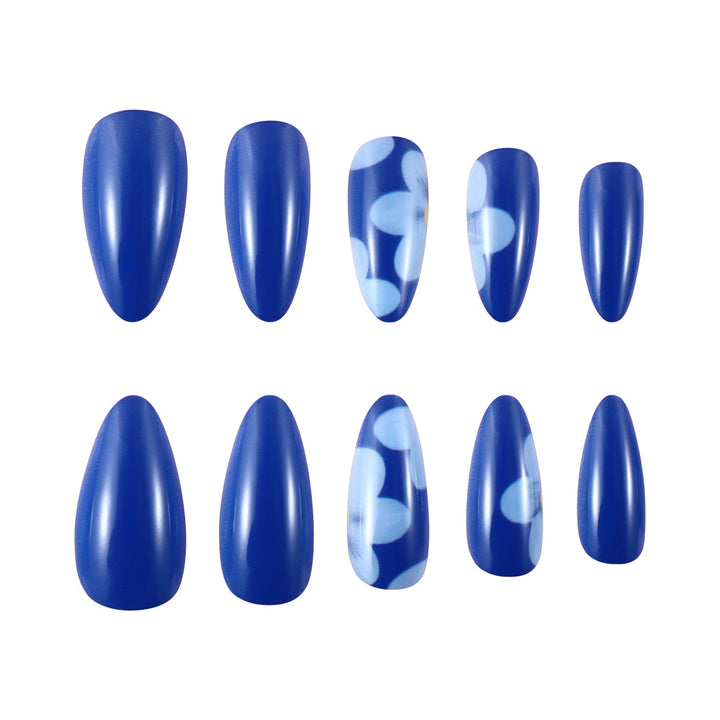 Artistic Floral Nail Set Bowlift