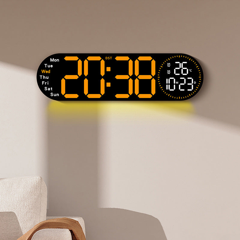 Digital multifunction alarm clock with temperature and weather display Bowlift