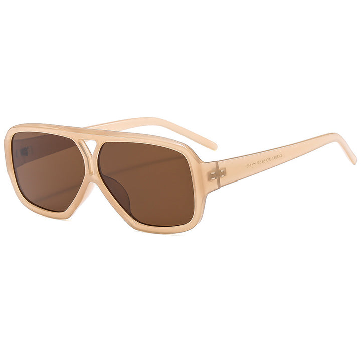 Women's fashionable oversized sunglasses with wide frame and protective lenses Bowlift