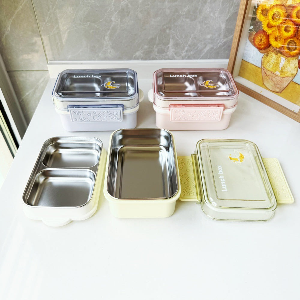 Multi-Compartment Glass Lunch Box