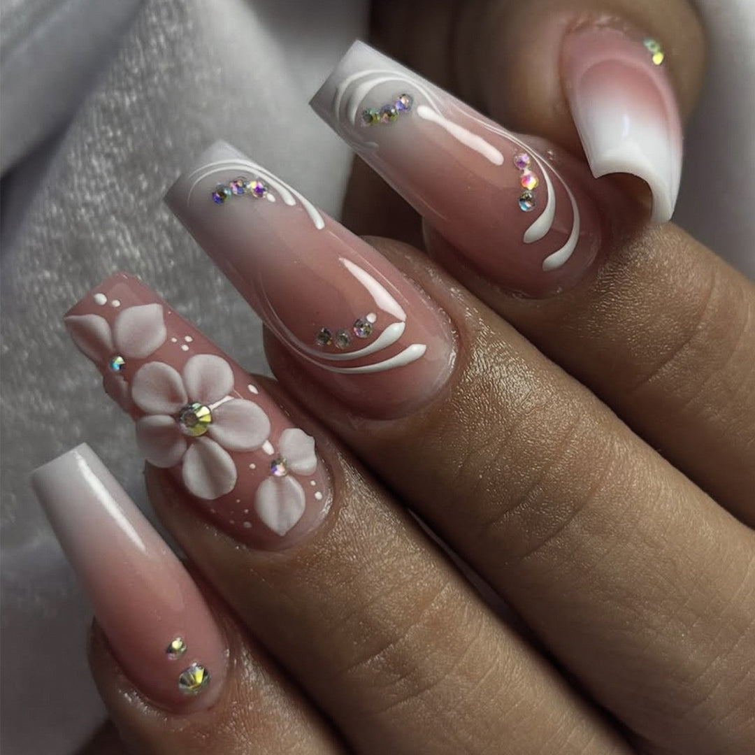 Decorative Acrylic Nail Art Bowlift