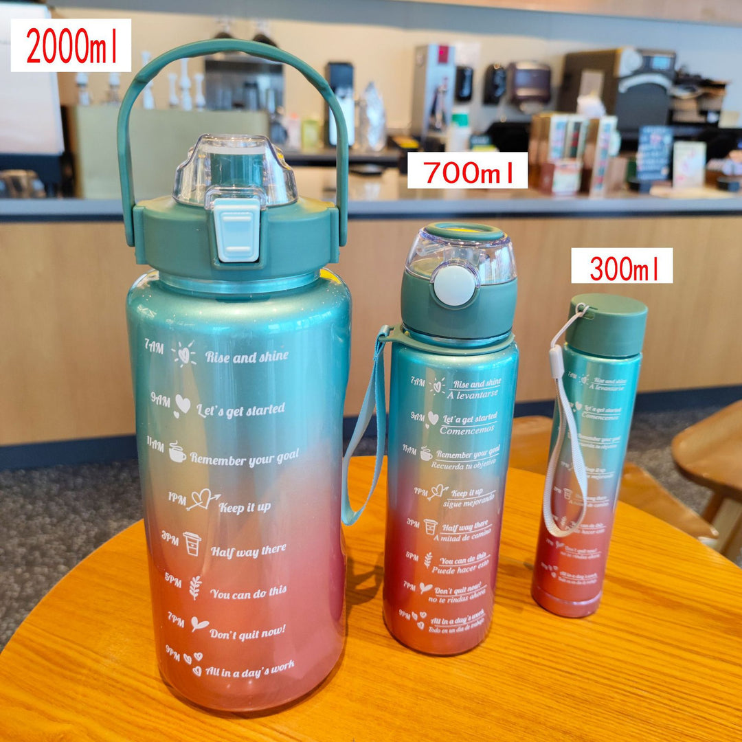 Women's Motivational Water Bottle Bowlift