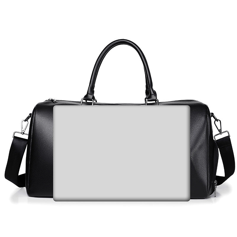Premium Leather Travel Duffle Bag Bowlift